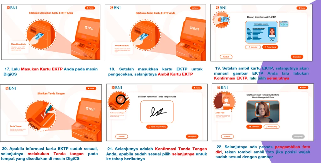 Pembukaan Rekening PMI di BNI DIGICS