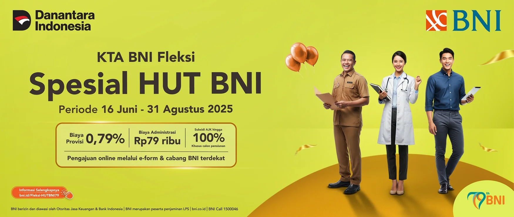 BNI Fleksi HUT BNI