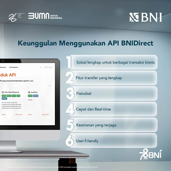 Keunggulan Menggunakan API BNIDirect