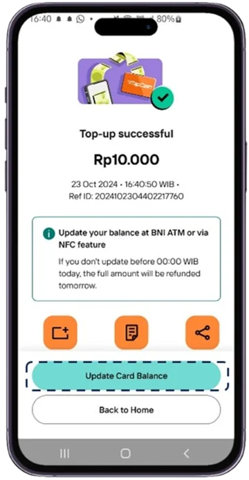 BNI Tap Cash