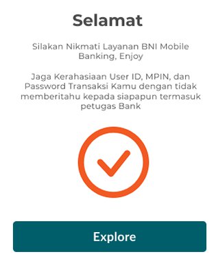 Aktivasi BNI Mobile Banking 4