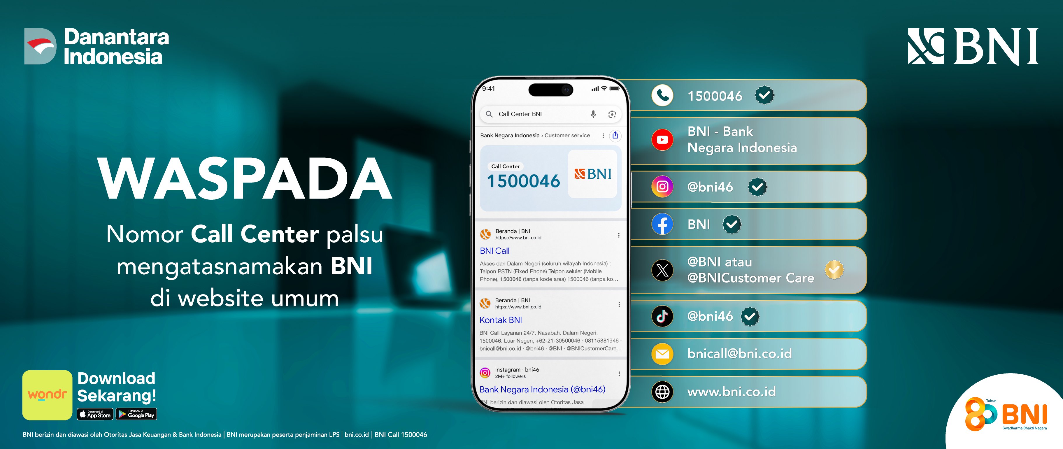 Waspada Call Center Palsu
