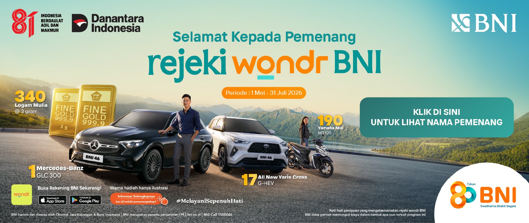 Winner Ads Rejeki wondr BNI