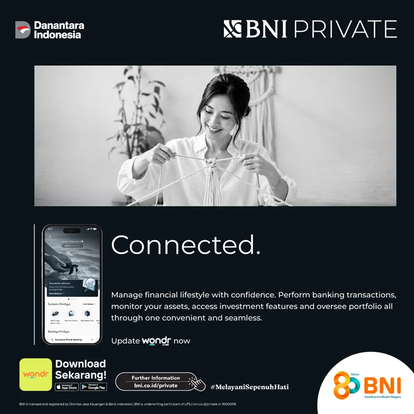 Download wondr by BNI, Banking App untuk transaksi, mendapatkan insight, dan merencanakan life goals Anda
