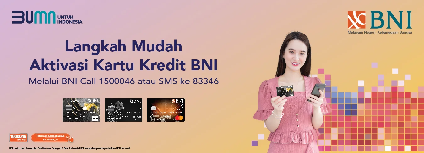 Aktivasi dan Permintaan PIN Kartu Kredit BNI