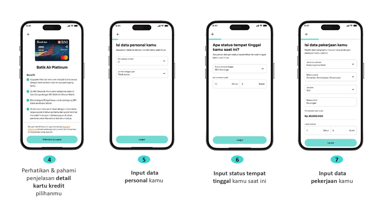 Tutorial Apply Credit Card via wondr