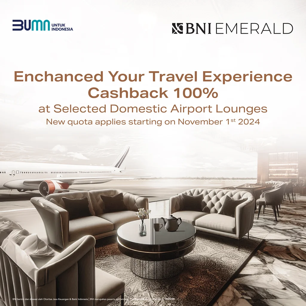 BNI Emerald Airport Lounge