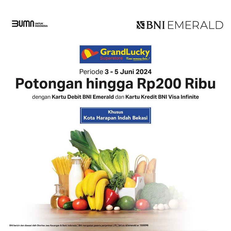 Opening Grand Lucky Harapan Indah Bekasi