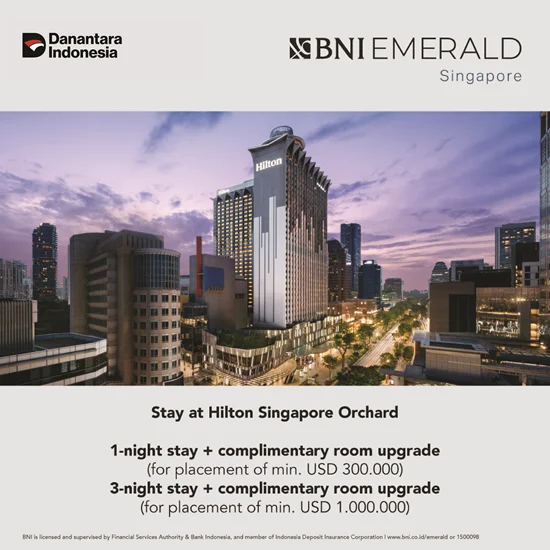 Stay at Hilton Singapore Orchard